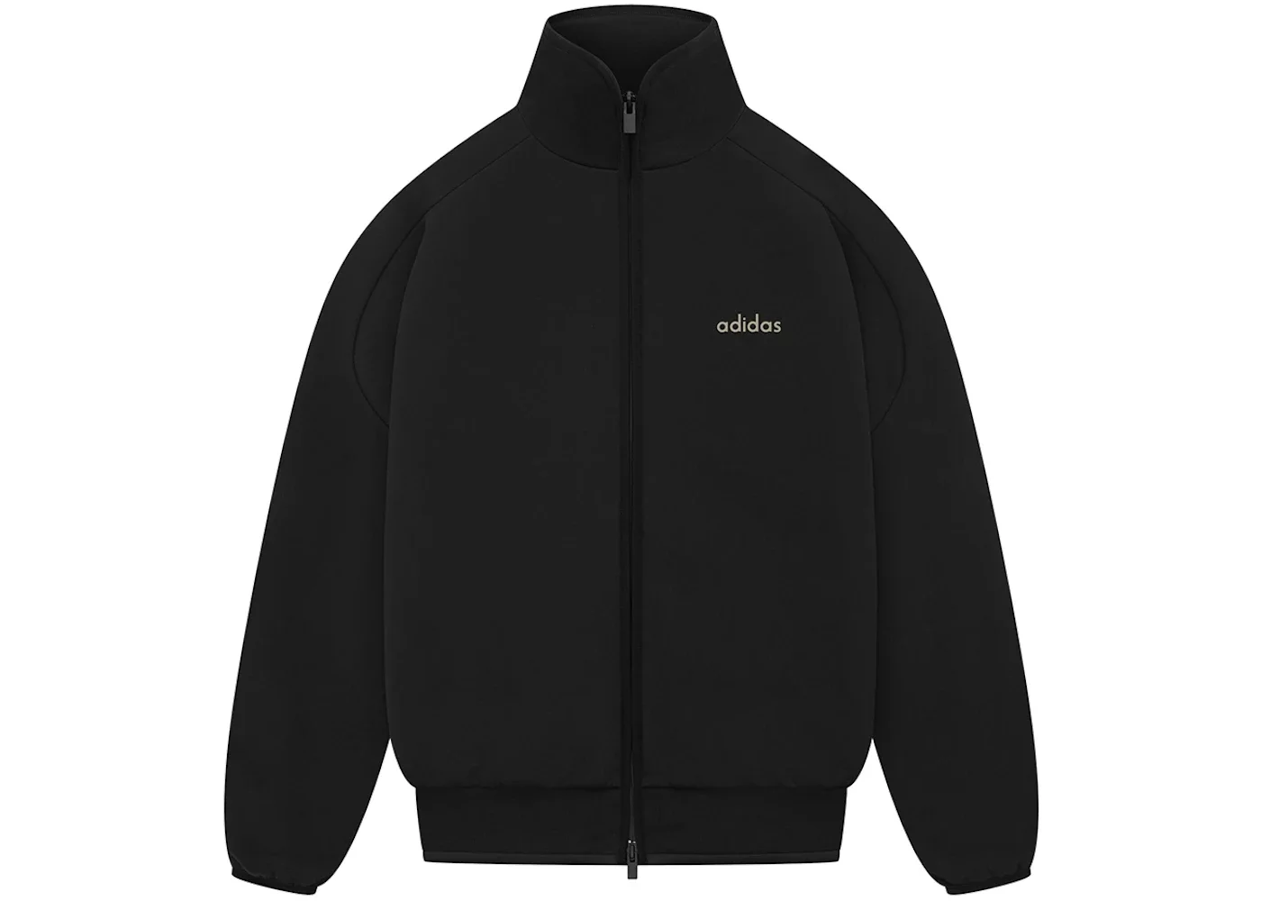 Fear of God Athletics Heavy Fleece Track Jacket Black - 1