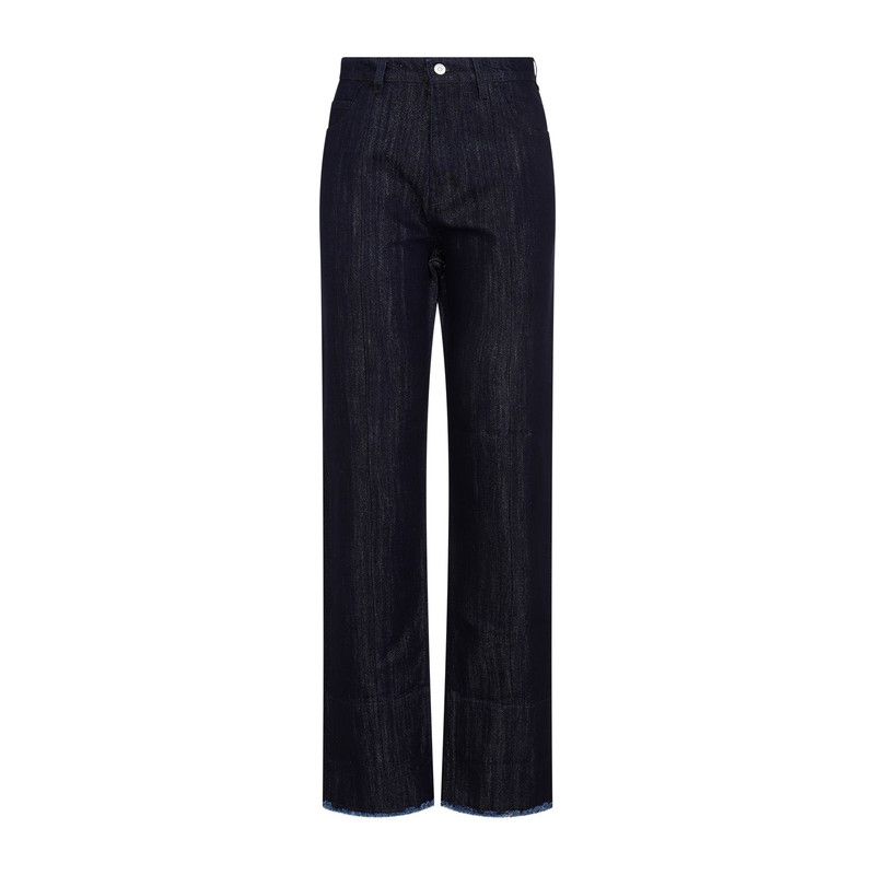 Victoria Beckham Cropped High Waist Tapered Jeans Women - 1