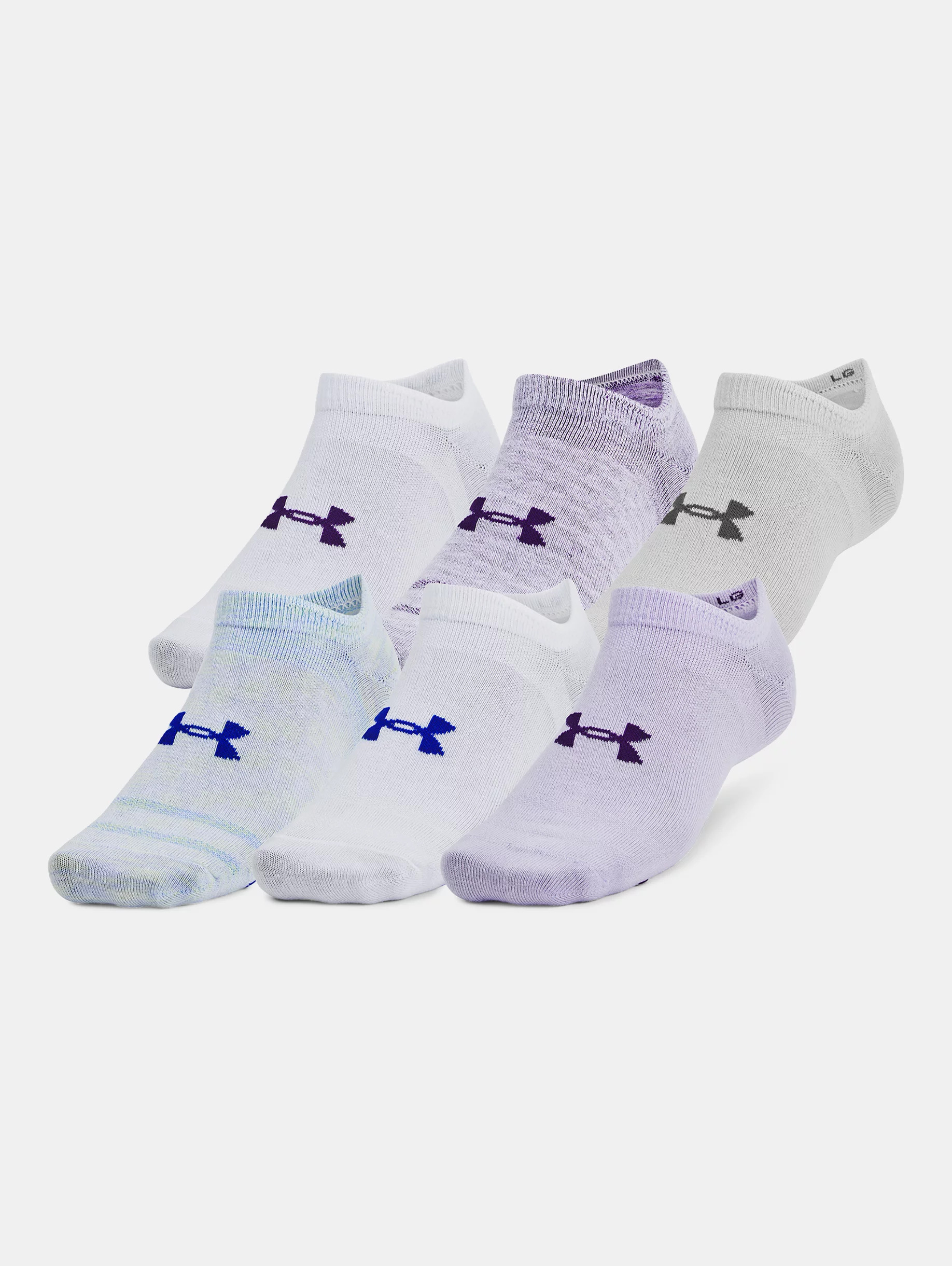 Unisex UA Essential 6-Pack No-Show Socks - 3