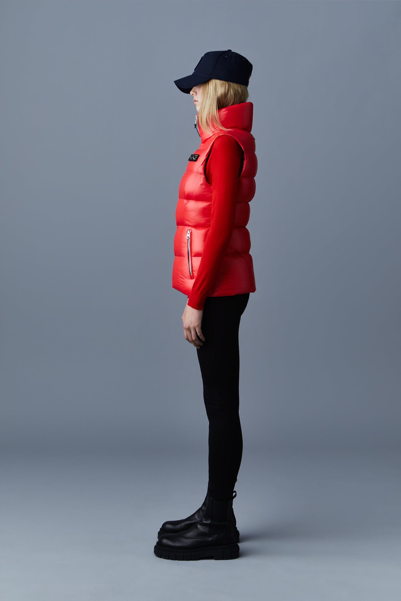 CHAYA lustrous light down vest for ladies - 3
