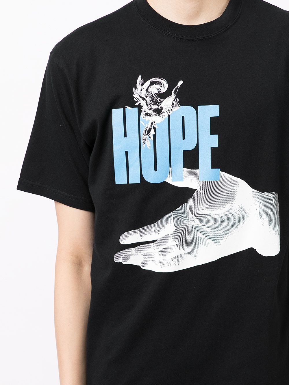 Hope graphic-print cotton T-shirt - 5