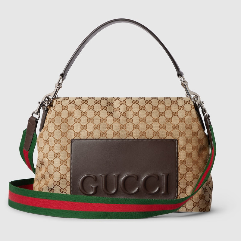 Medium GG crossbody bag with Web 7