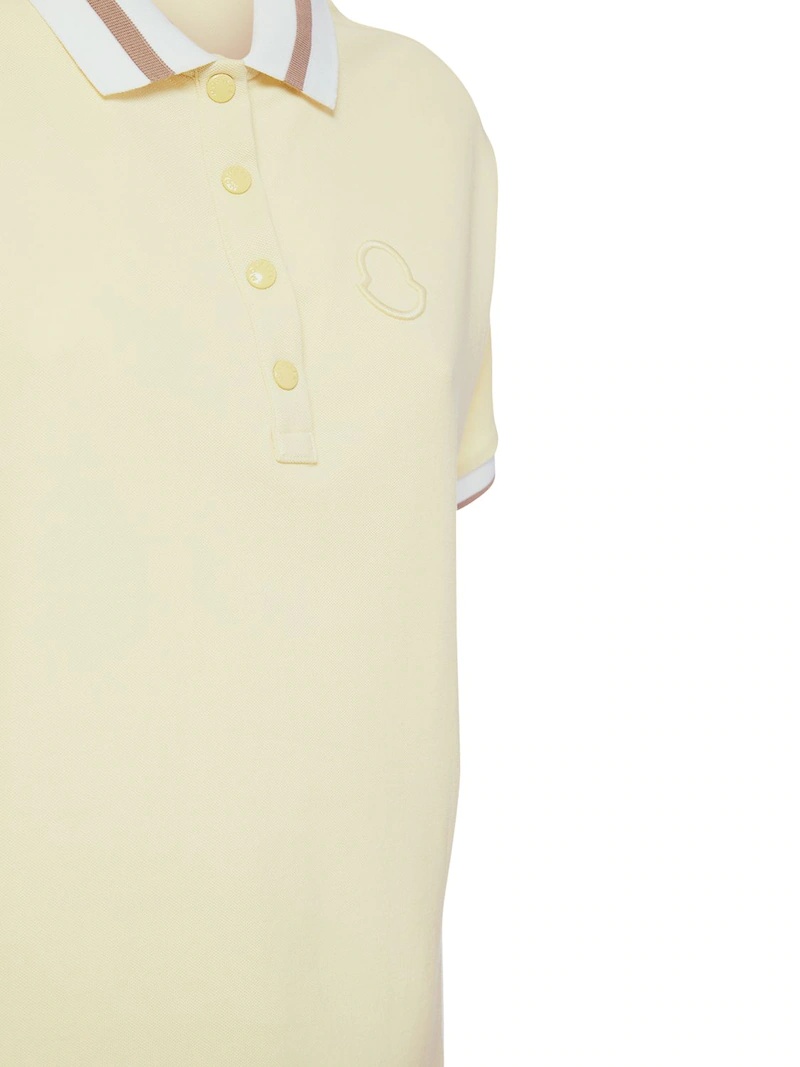 POLO COTTON JERSEY LOGO TOP - 4