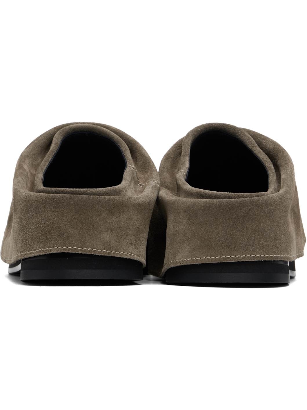 Taupe Mini Robin Slip-on Loafers - 2