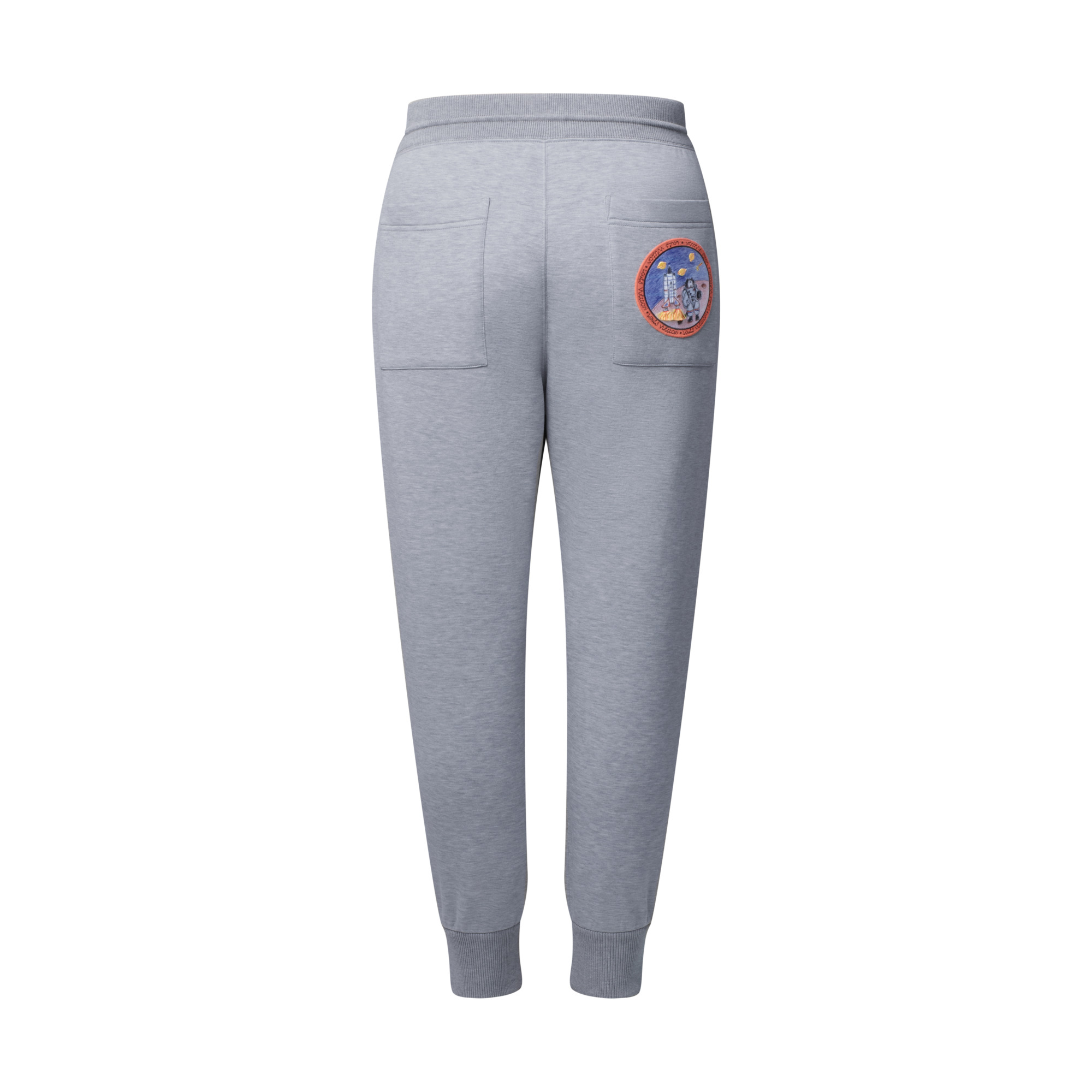 Cat Stamp Jogging Pants - 3