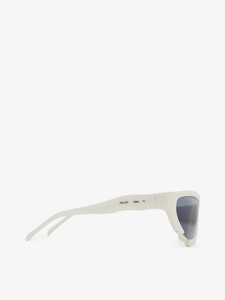 Axially rectangle-frame polyurethane sunglasses - 4