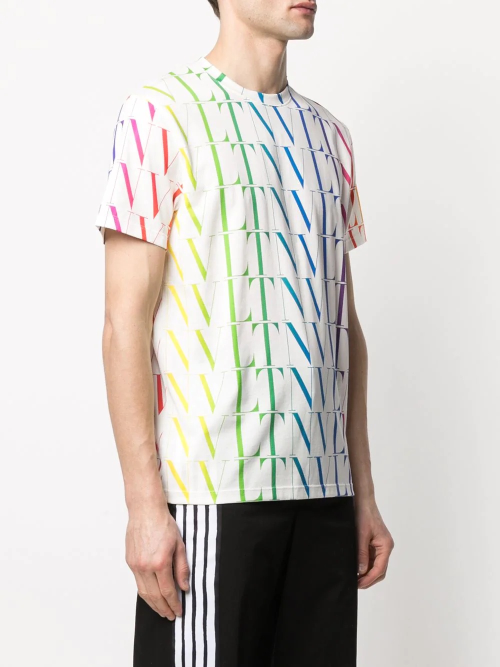 VLTN-print polo shirt - 3