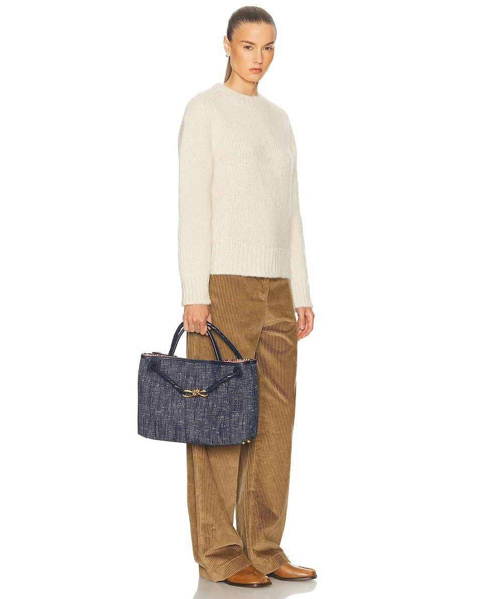 Medium Andiamo Denim Bag - 2