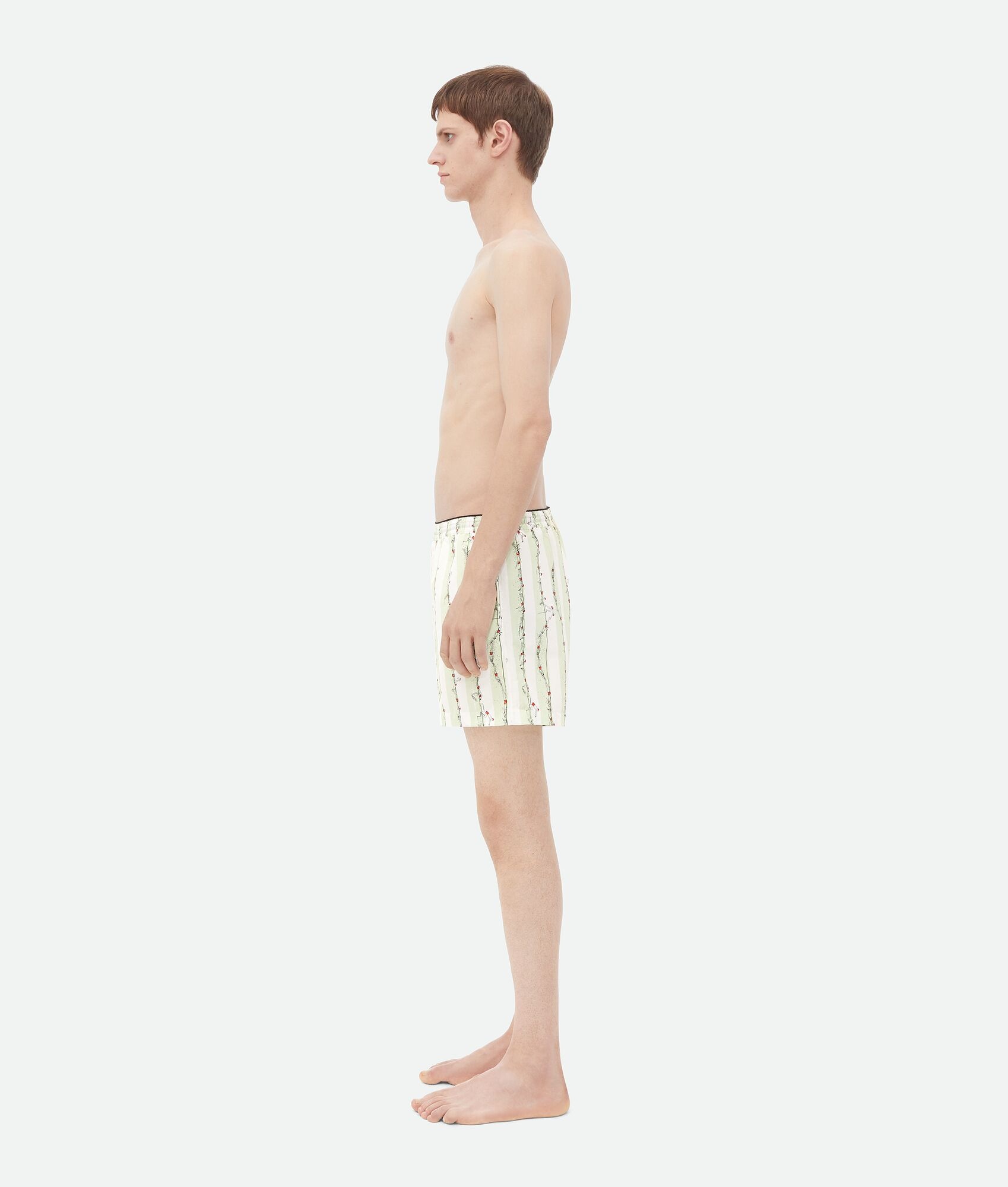 Printed Swimmers Nylon Swim Shorts - 2