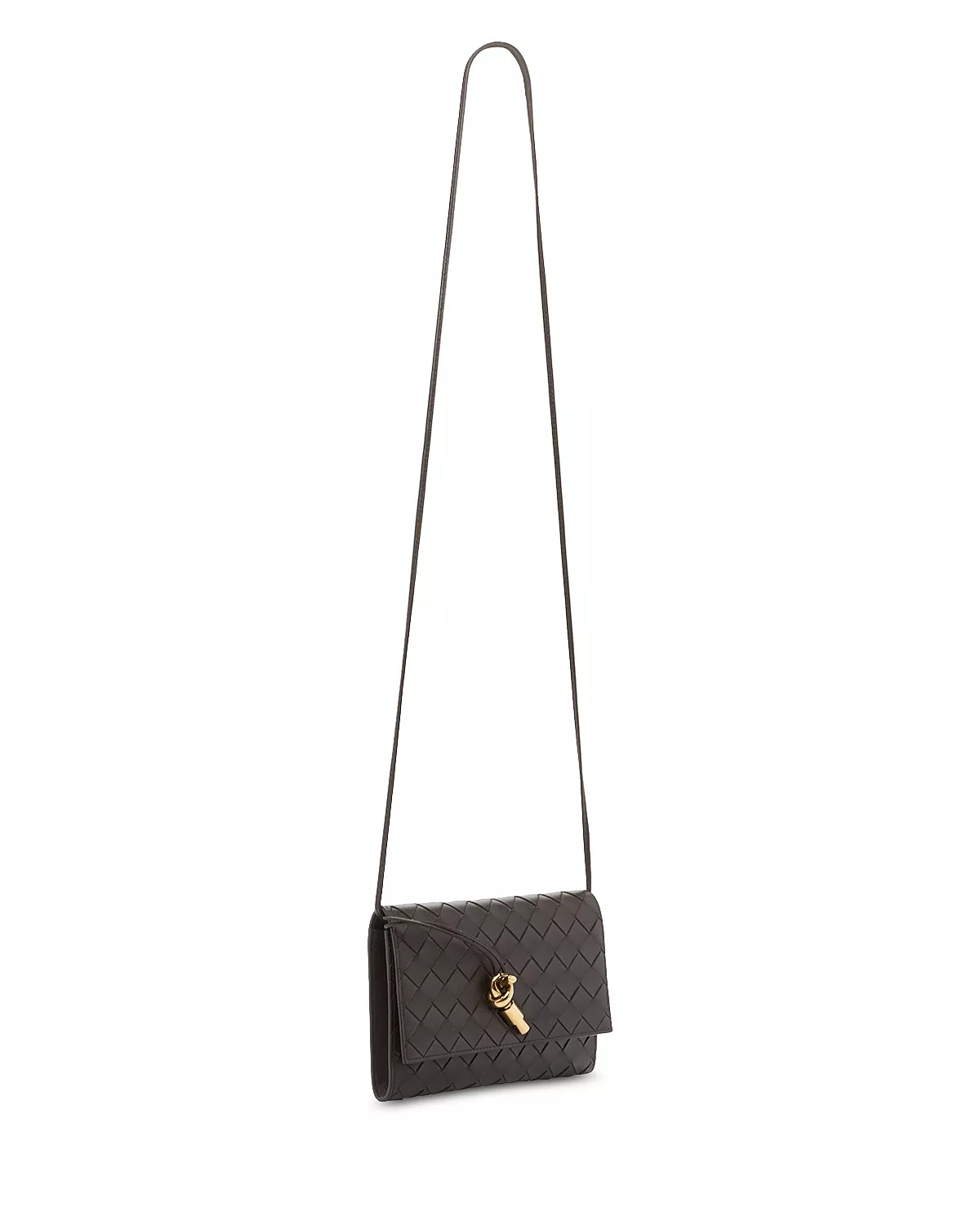 Andiamo Intrecciato Leather Crossbody Bag - 6