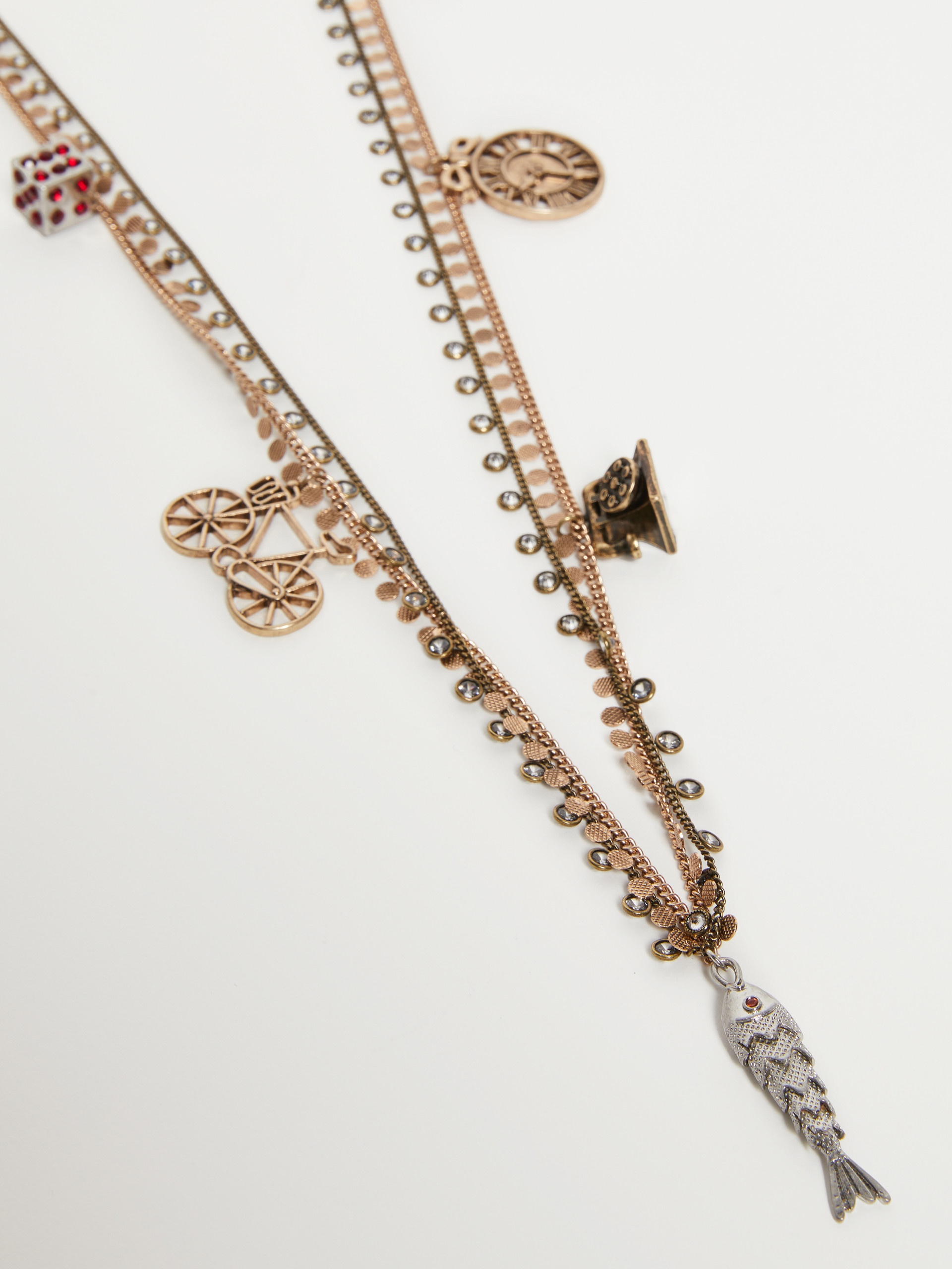ATENEO Necklace with charms - 2