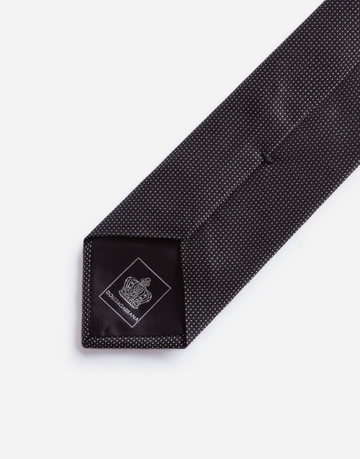 Silk jacquard tie - 4