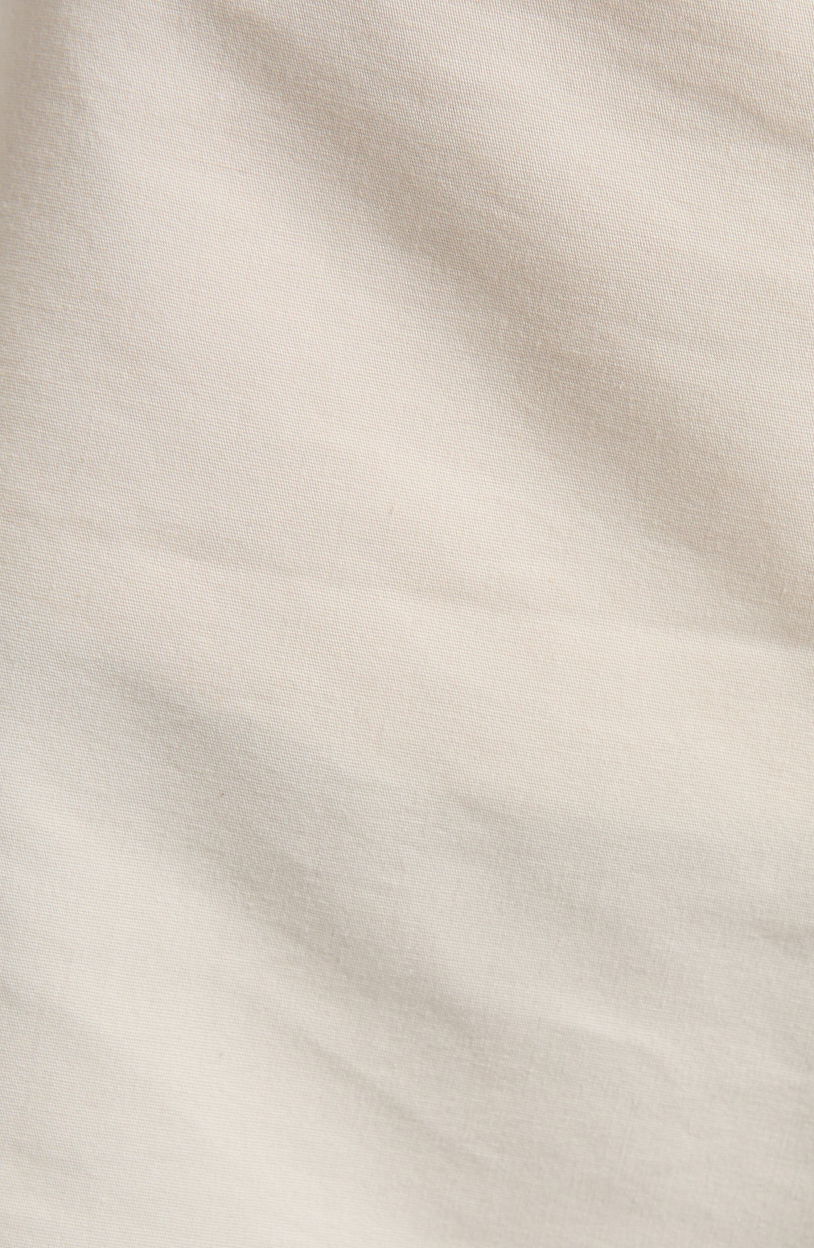 TOM FORD Fluid Pleated Cotton & Silk Poplin Shorts in Aw013 Ecru at Nordstrom - 5