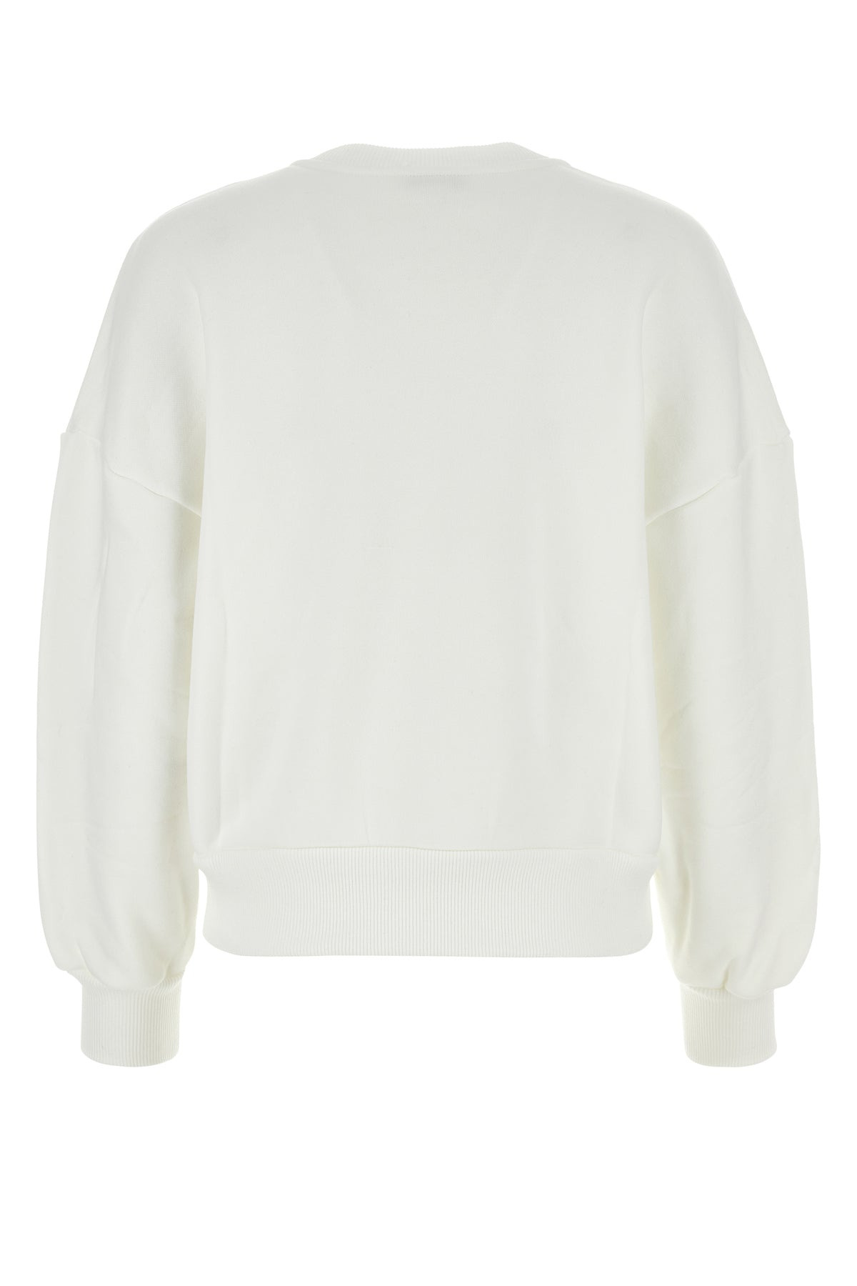 White cotton sweatshirt - 2