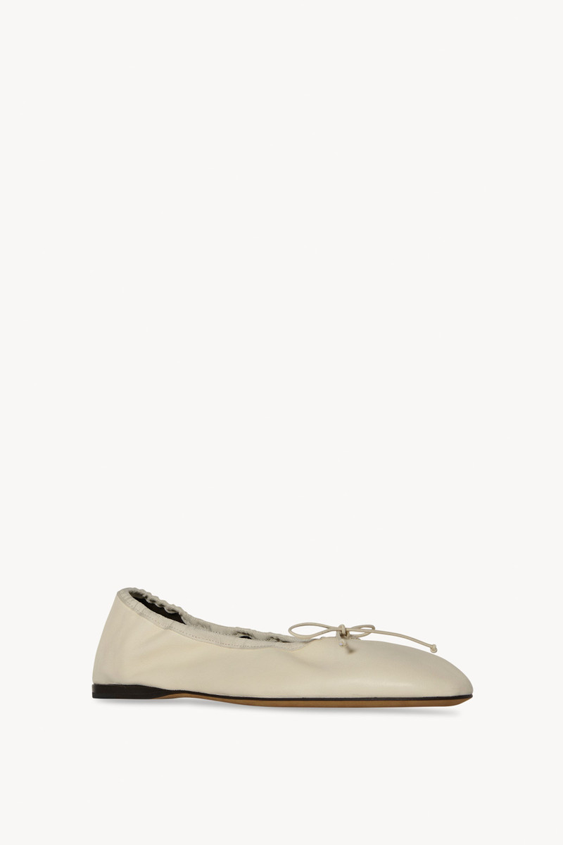The Row Awar Ballerina Flat in Leather outlook