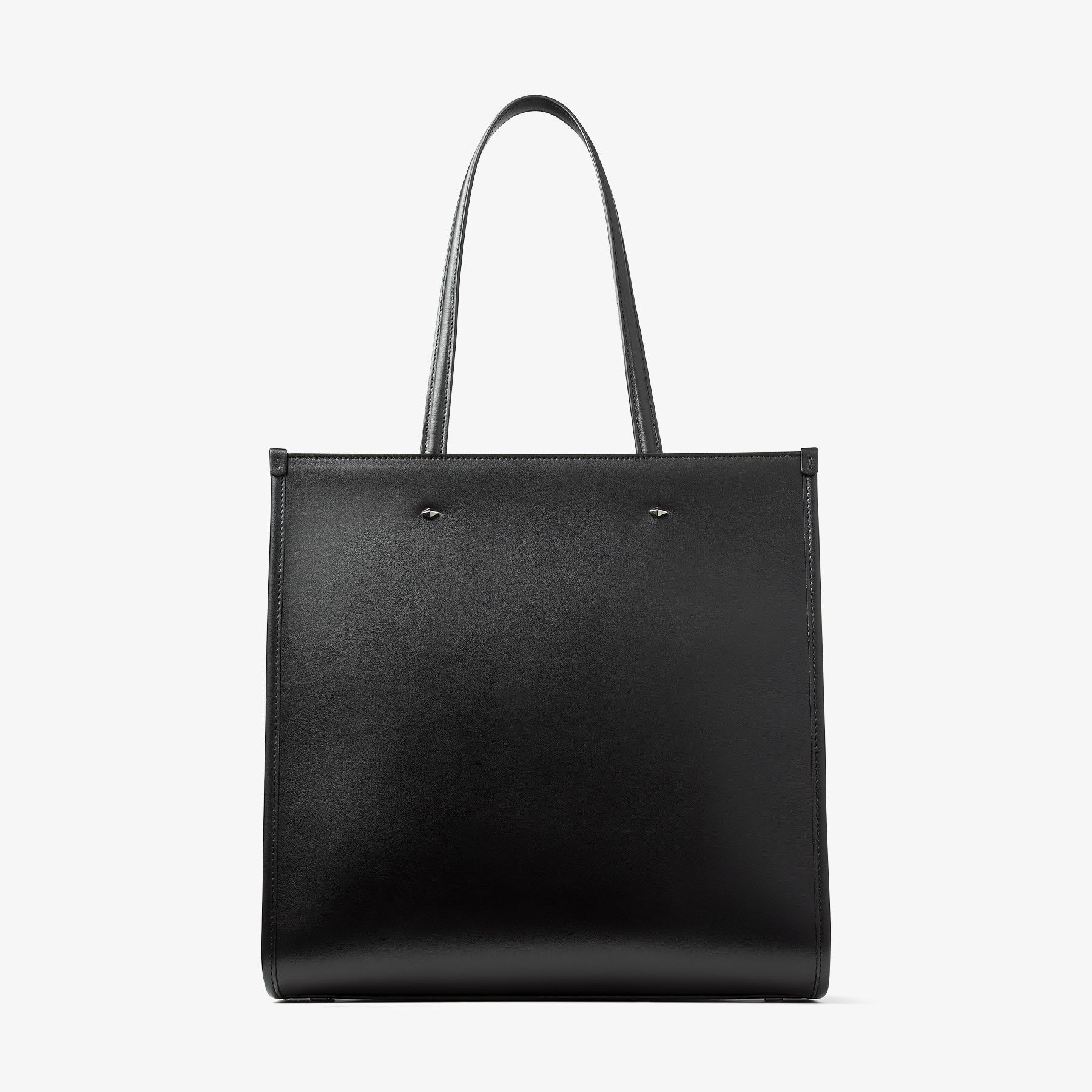 N/S Tote M
Black Leather Mini Tote Bag - 6