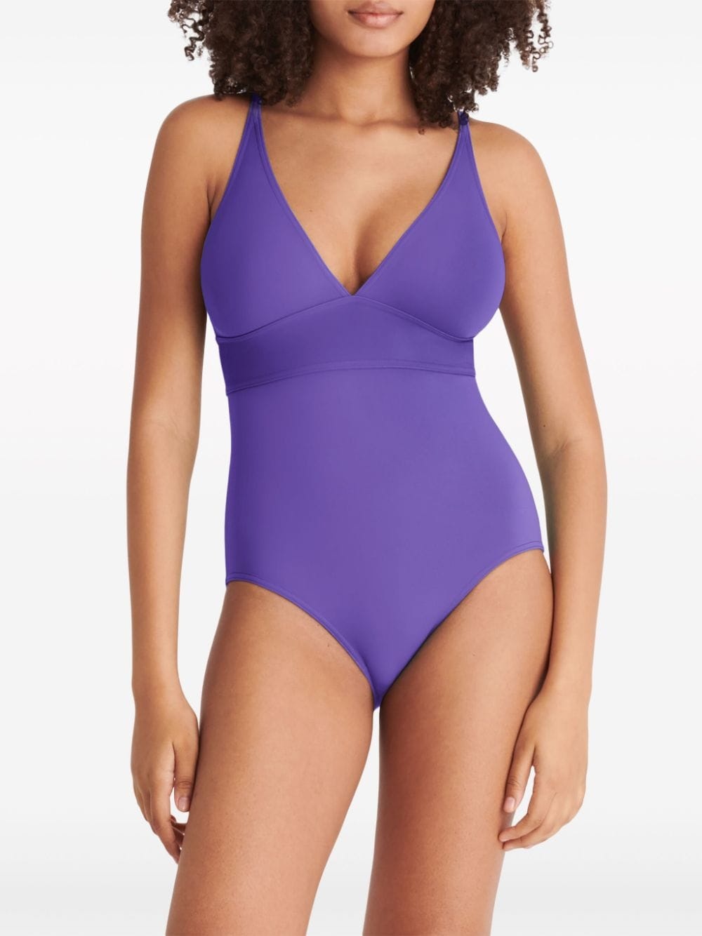 Larcin V-neck swimsuit - 4