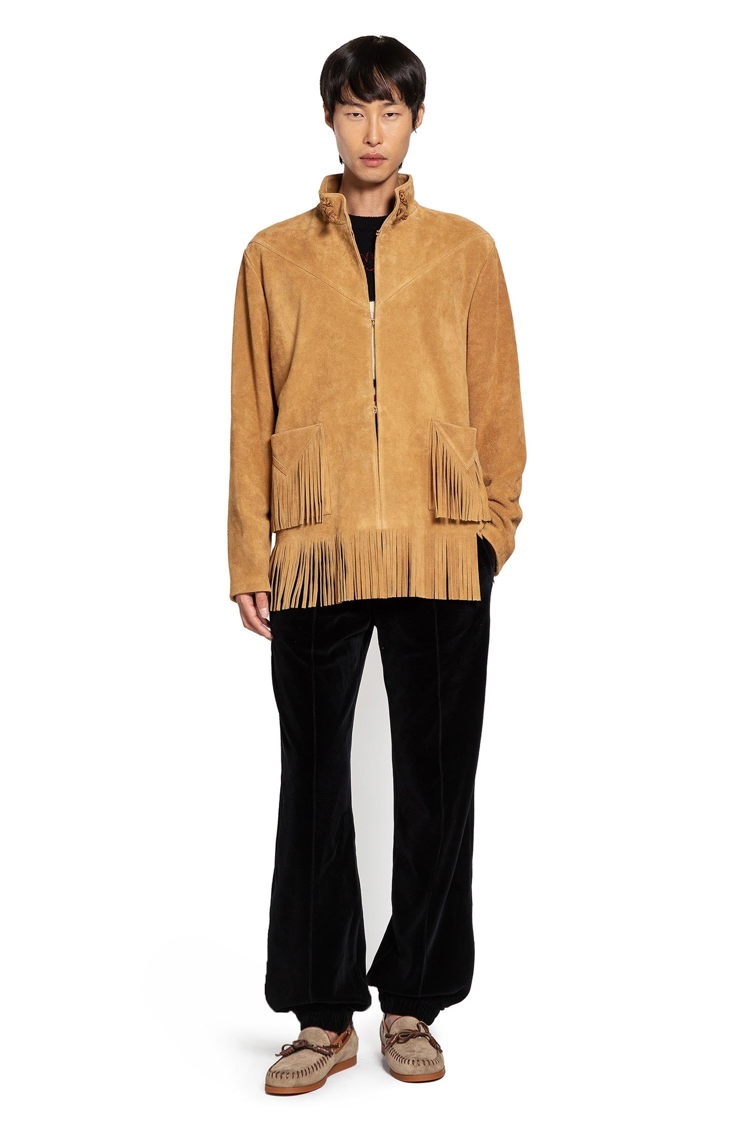 Fringed Suede Jacket - 6