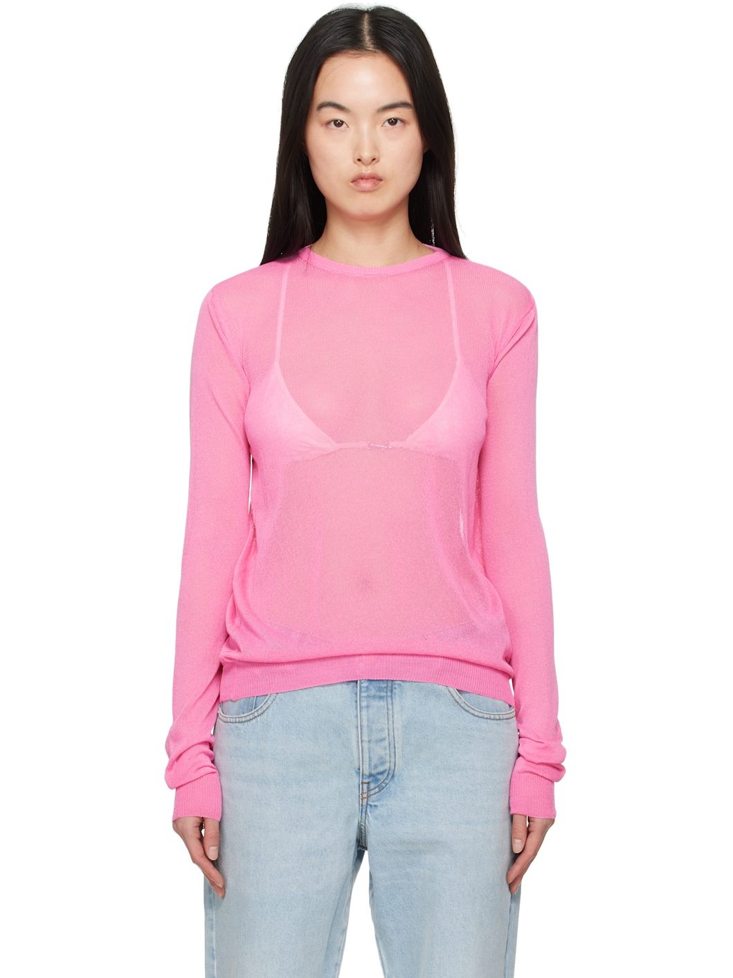 Pink Jason Sweater - 1