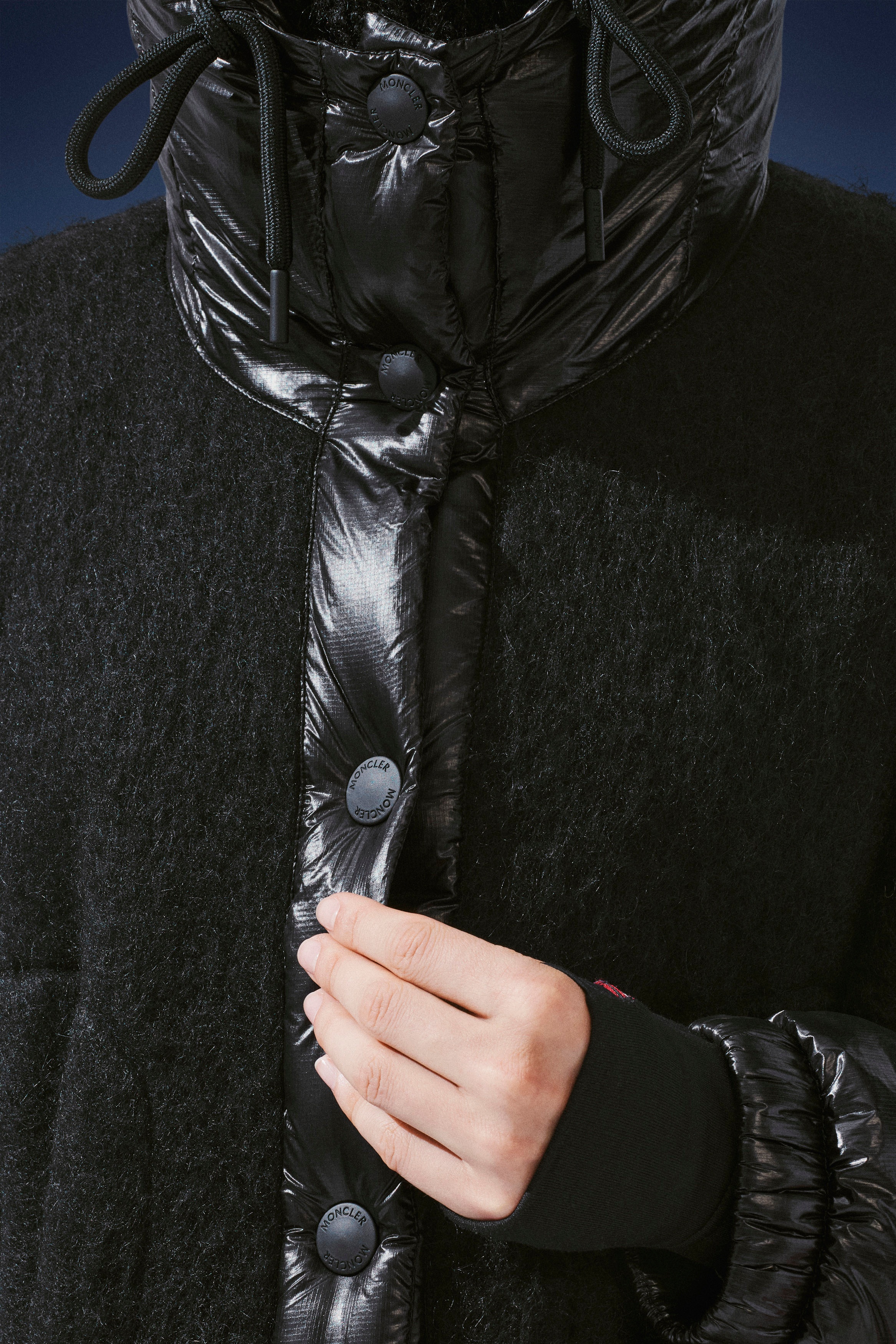 Mohair, Wool & Alpaca Cape - 4