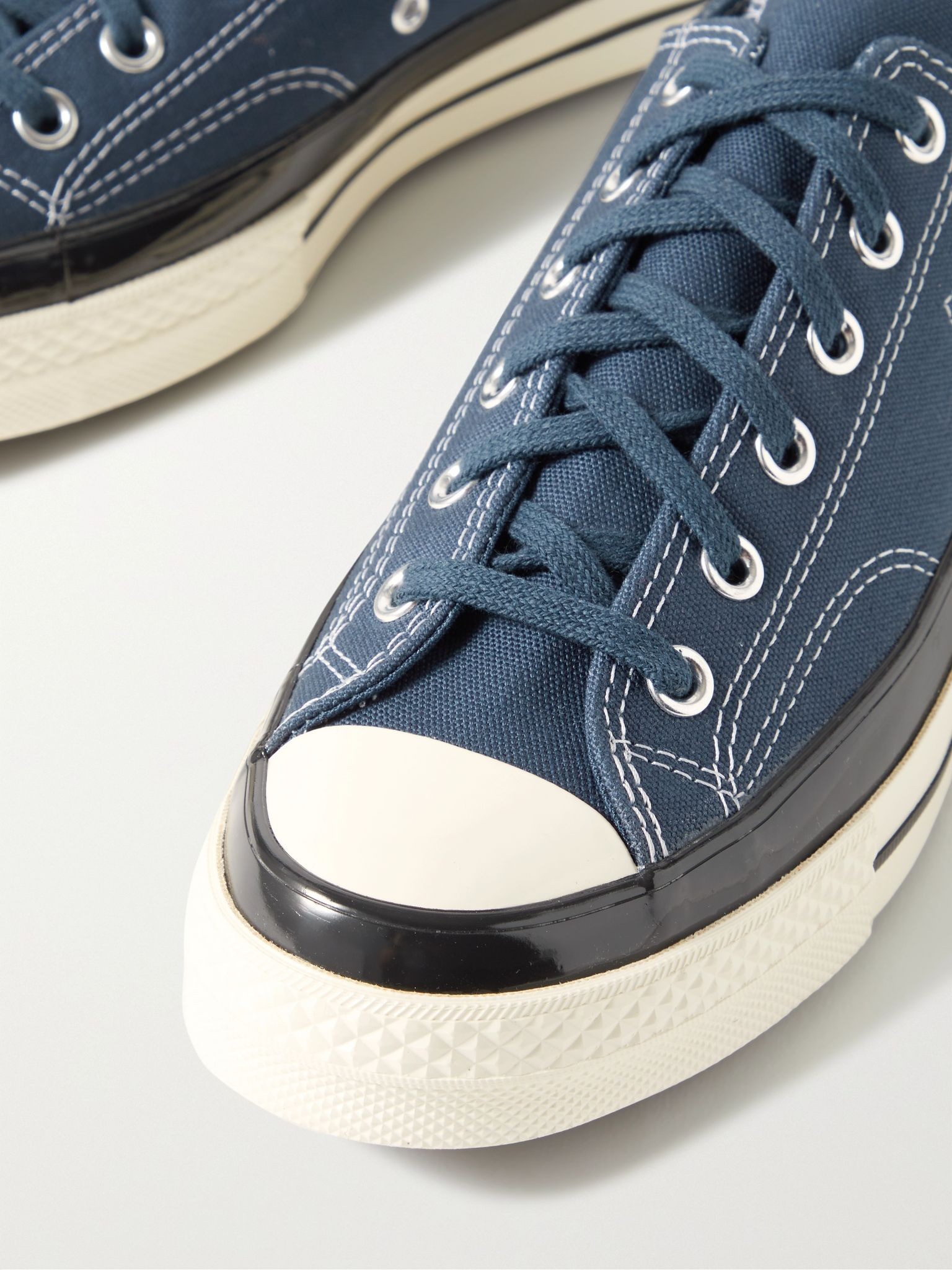 + Converse 7 Moncler Fragment Fraylor III Canvas Sneakers Navy - 6