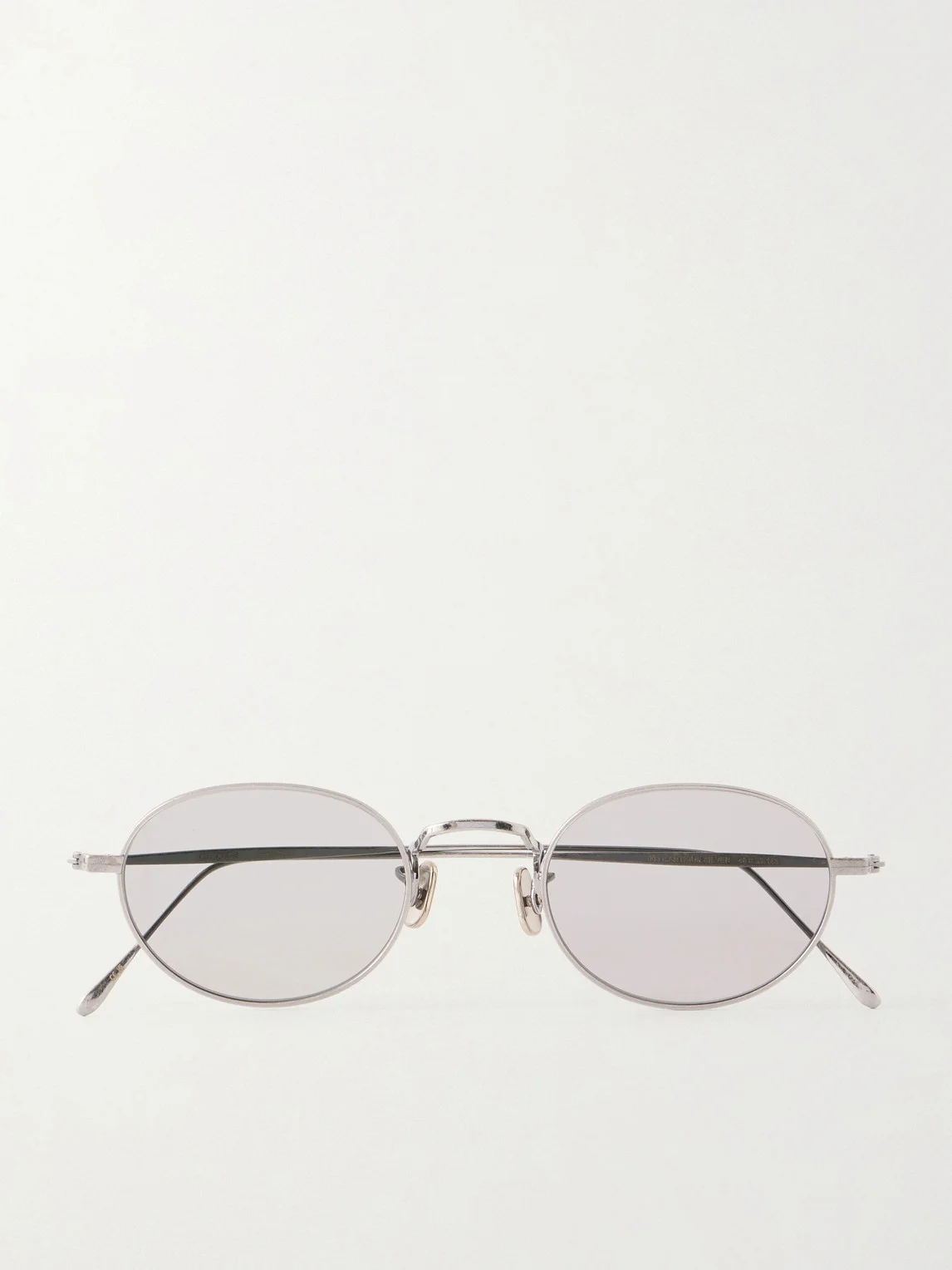 Eyevan Round-Frame Titanium Sunglasses - 1