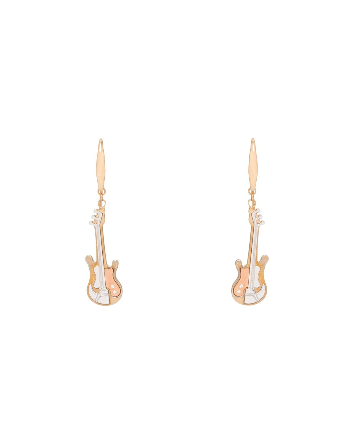 Prada Fine Jewellery gold and diamond earrings - 3