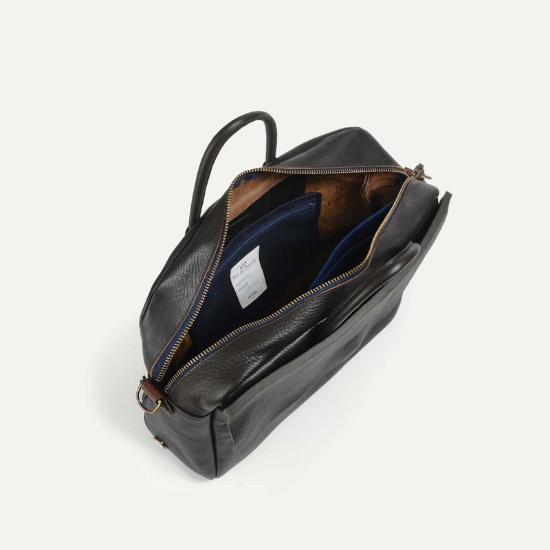 ZEPPO SOLO BUSINESS BAG  -  DARK BROWN 6