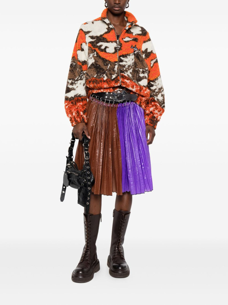 Chopova Lowena pleated carabiner skirt outlook