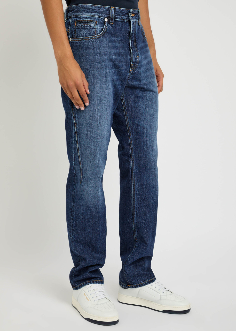 Givenchy Logo-embroidered Straight-leg Jeans - 2
