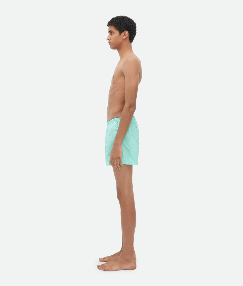 Bottega Veneta Intreccio Polyester Swim Shorts outlook