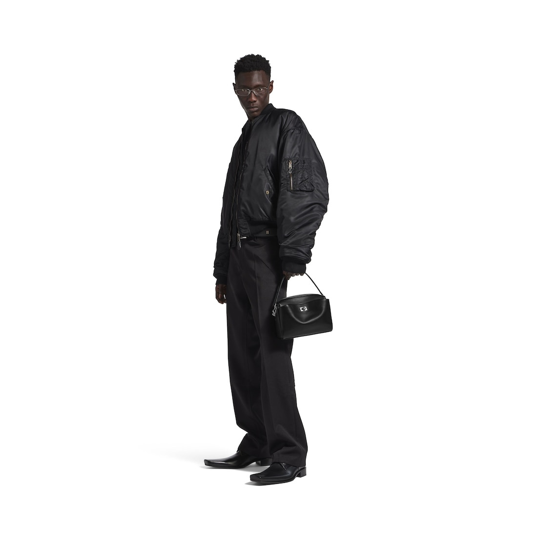 Men's Rodeo Camera Bag in Black - 7