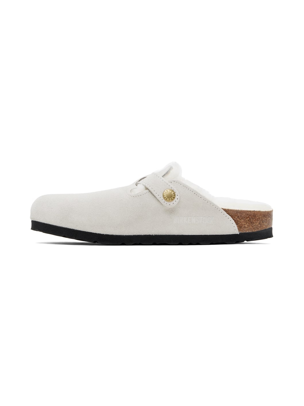 White Boston Shearling Loafers - 3