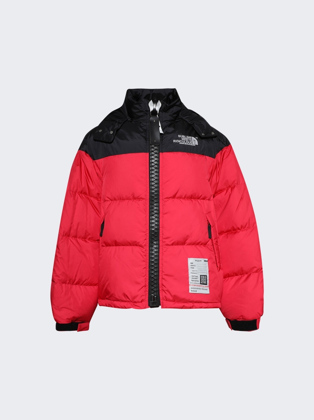 Super Big Down Jacket Red - 1