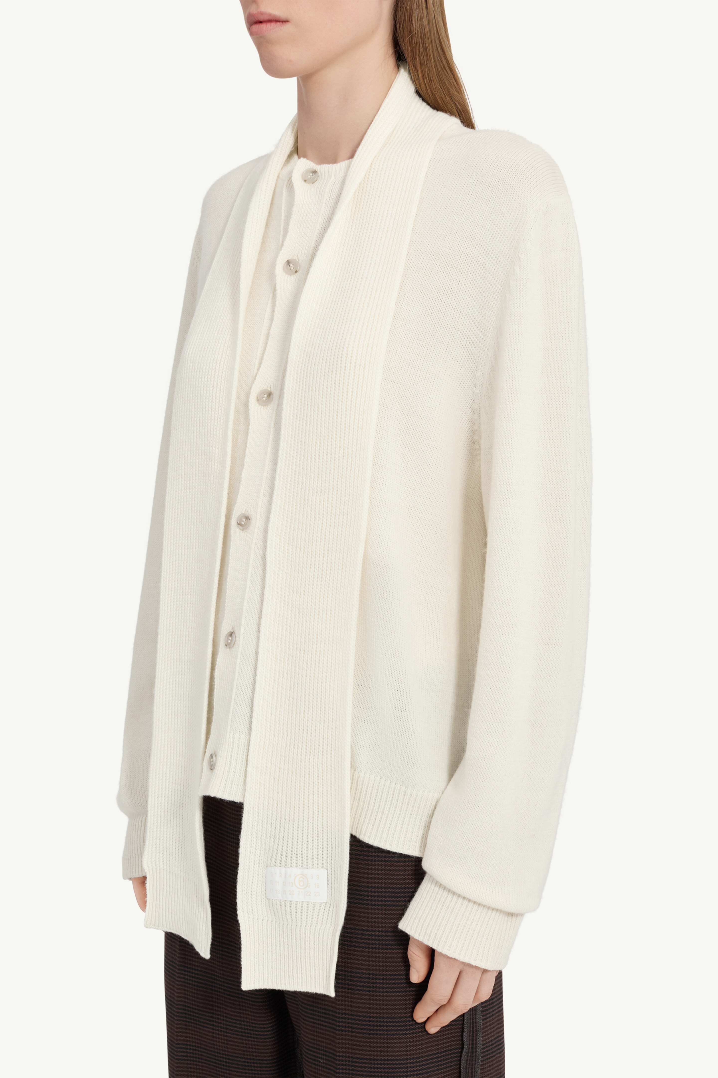Scarf cardigan - 5