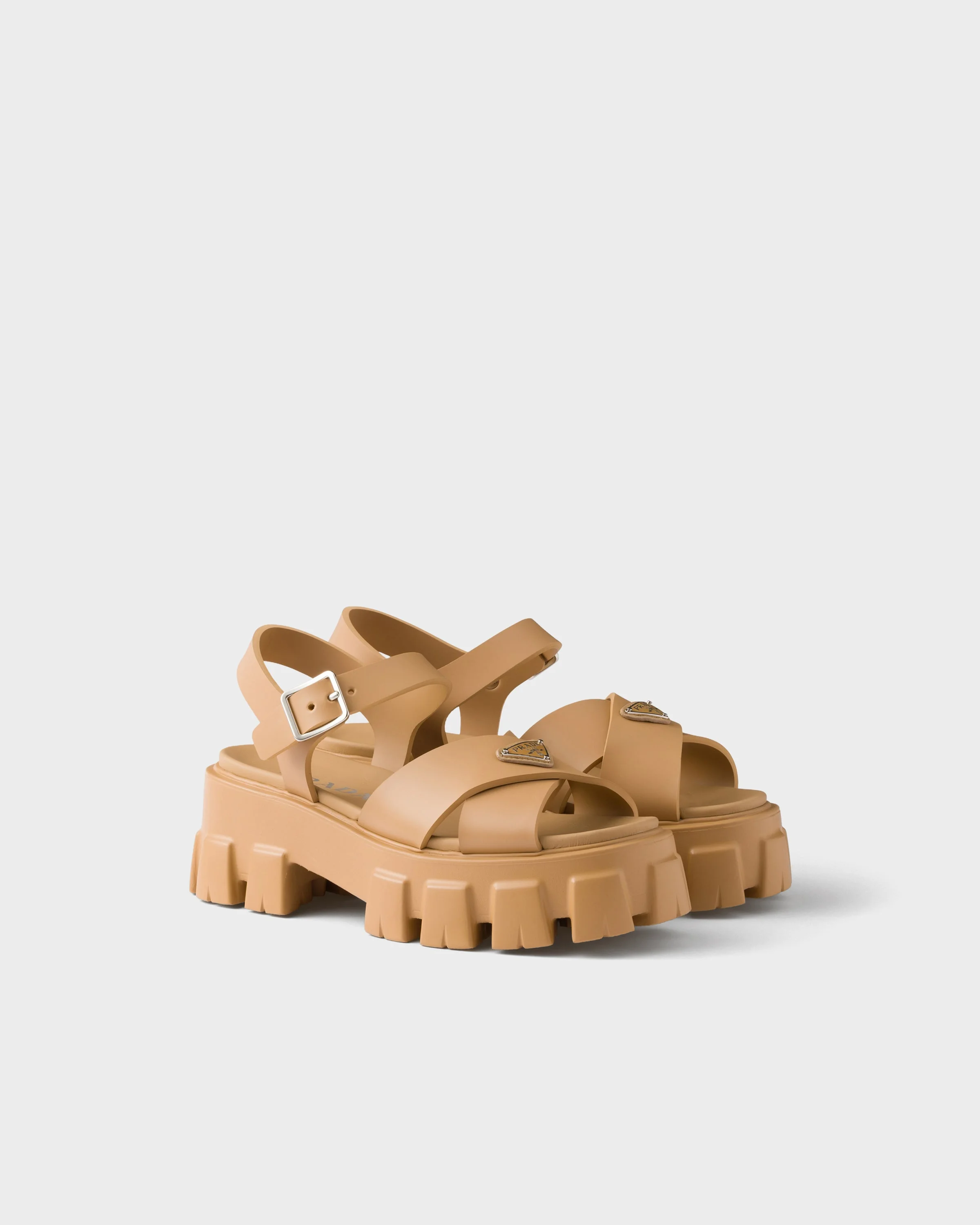 Monolith rubber sandals - 1