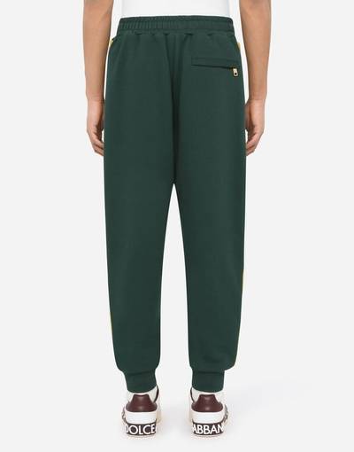 Dolce & Gabbana Jogging pants with DG logo side bands outlook