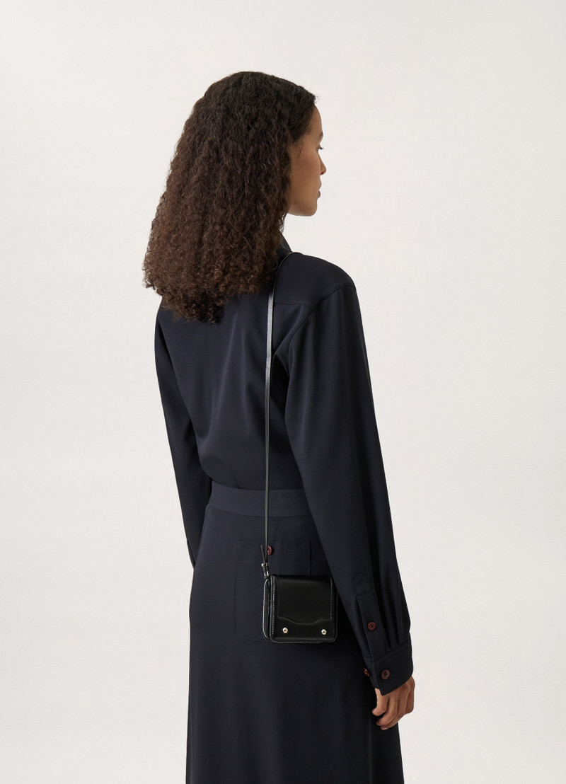 RANSEL SQUARE ZIP WALLET
GLOSSY LEATHER 3