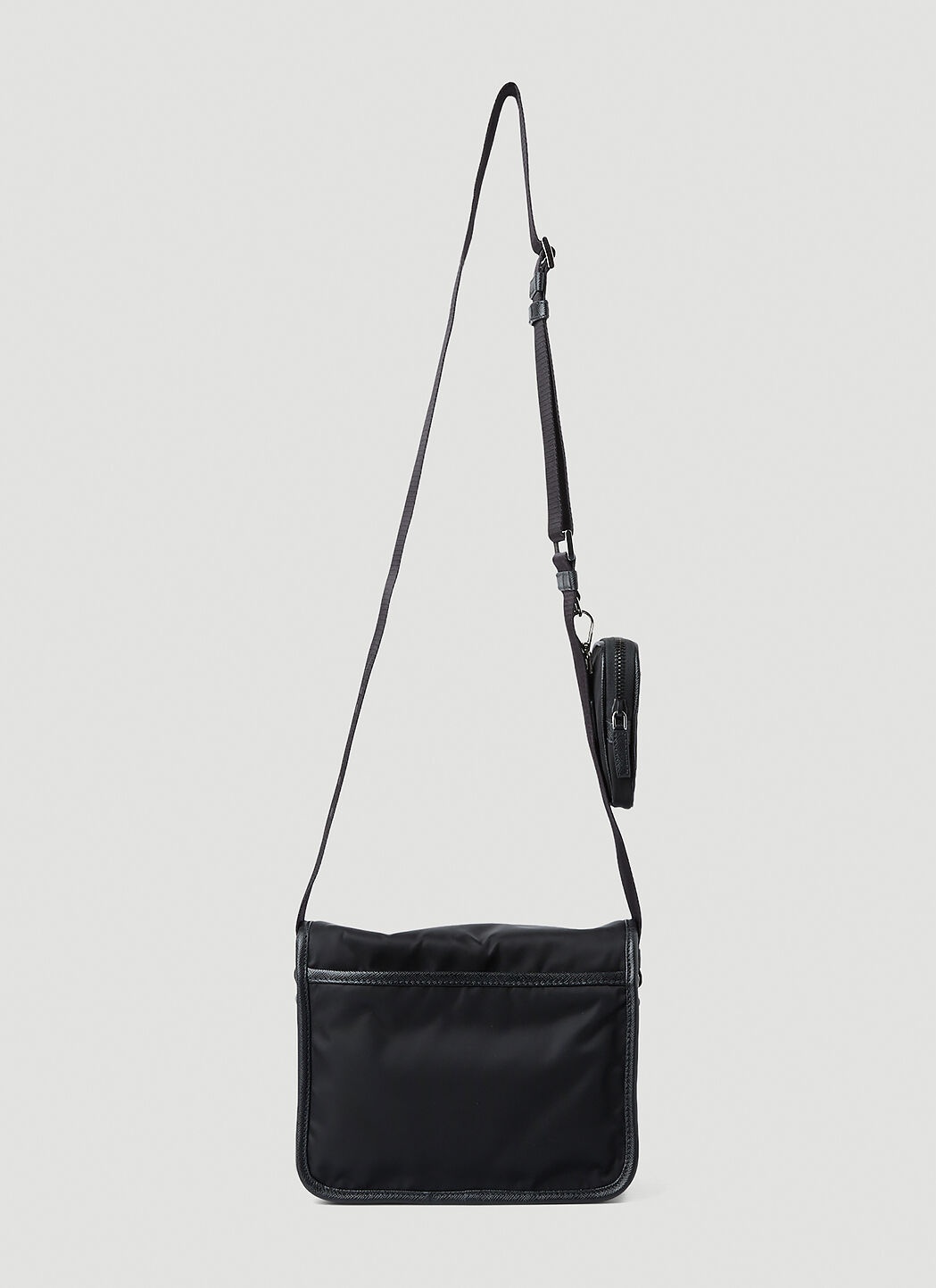 Re-Nylon Messenger Crossbody Bag - 3