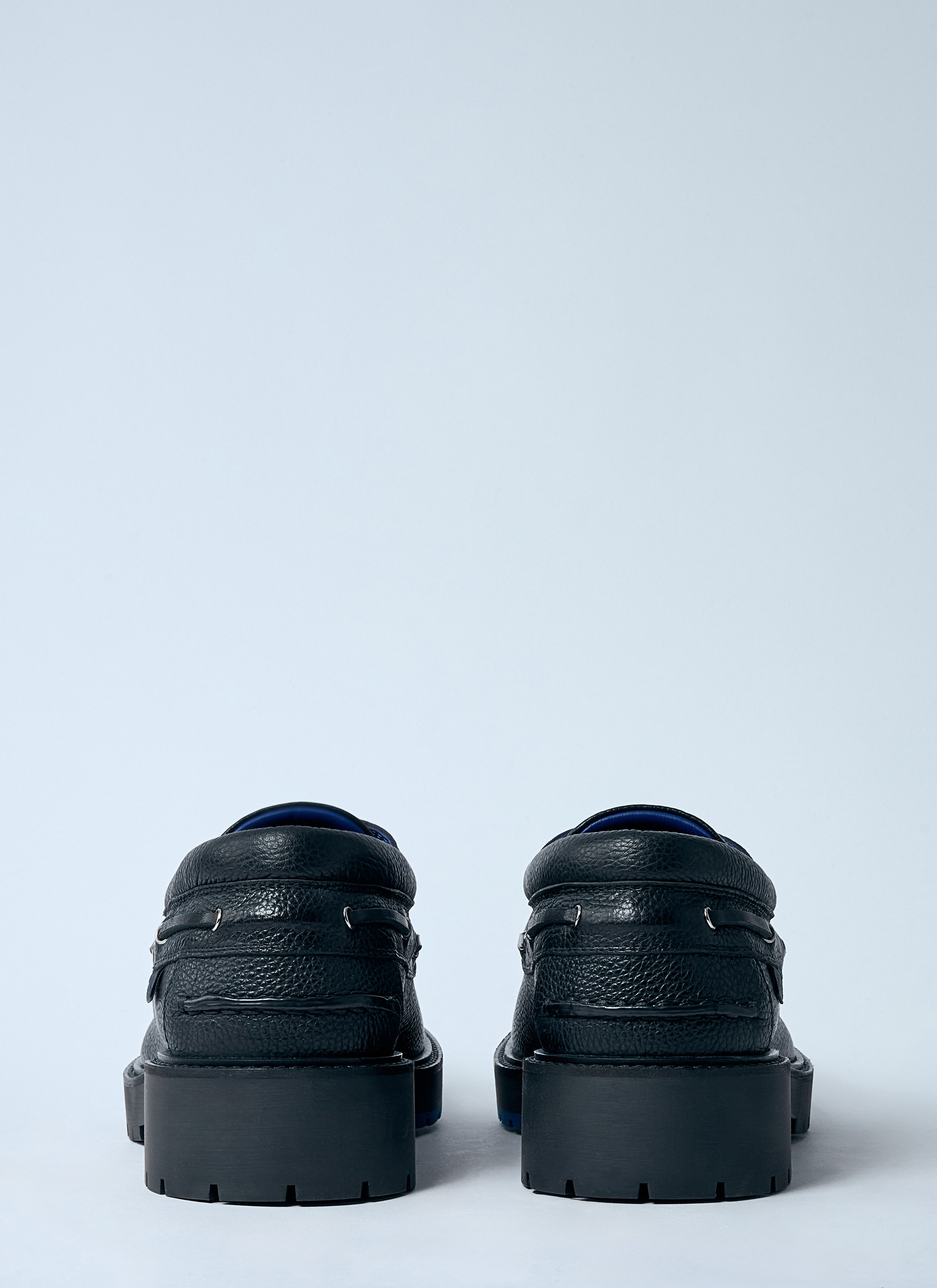 Leather Raft Boat Shoes - 5