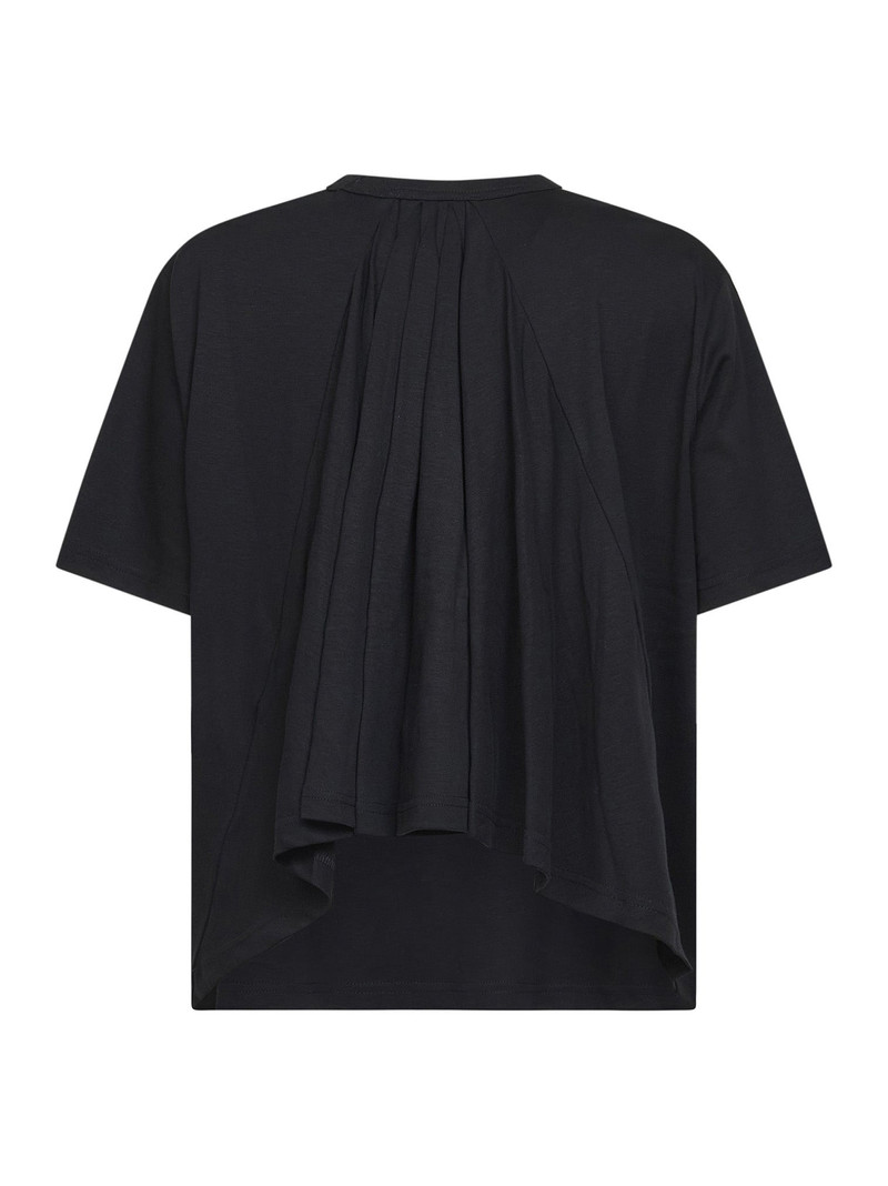 JACQUEMUS Black cotton Tovalo logo T-shirt outlook