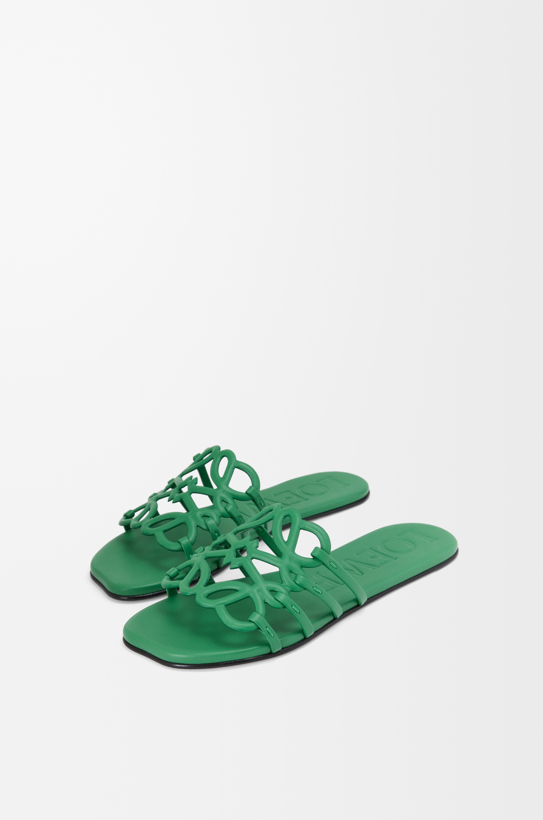 Petal Anagram slide in soft calfskin - 3