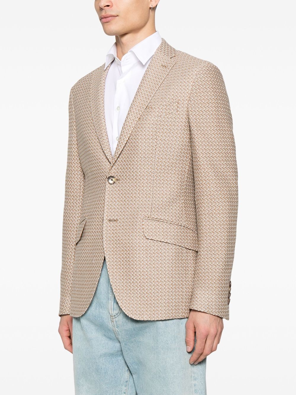 single-breasted blazer - 3