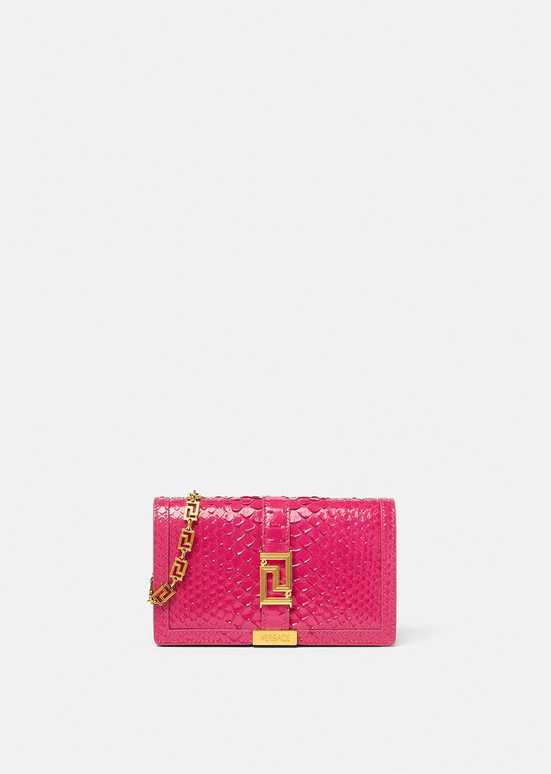 Greca Goddess Python Mini Bag 1