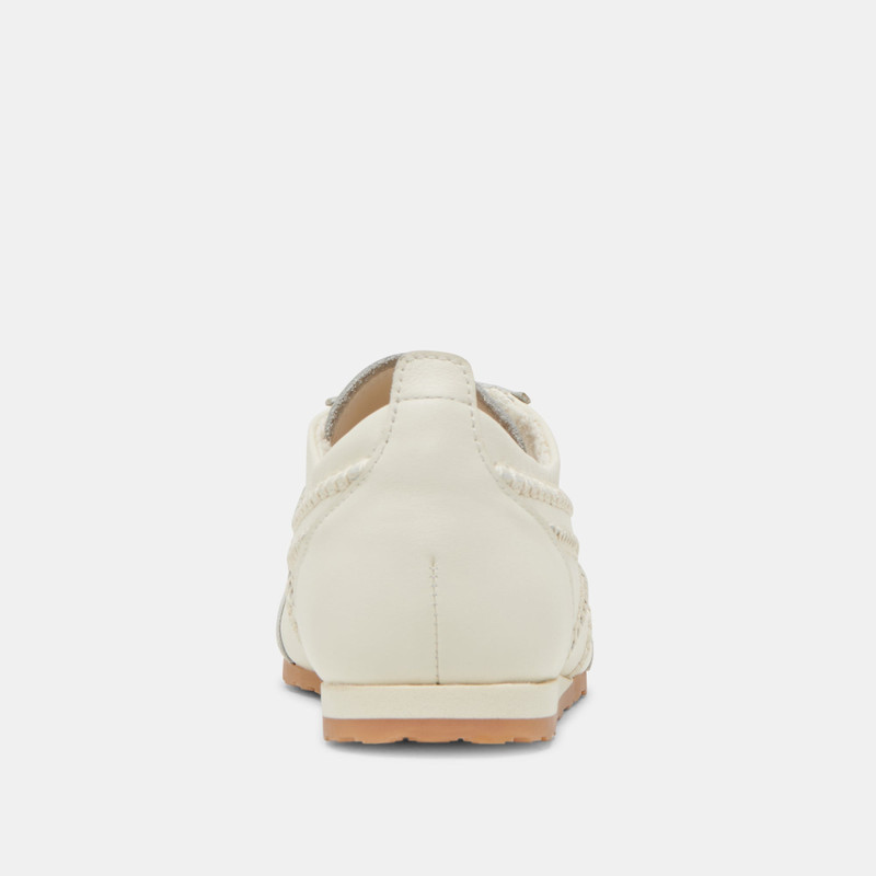 DELANY SNEAKERS OFF WHITE LEATHER 9
