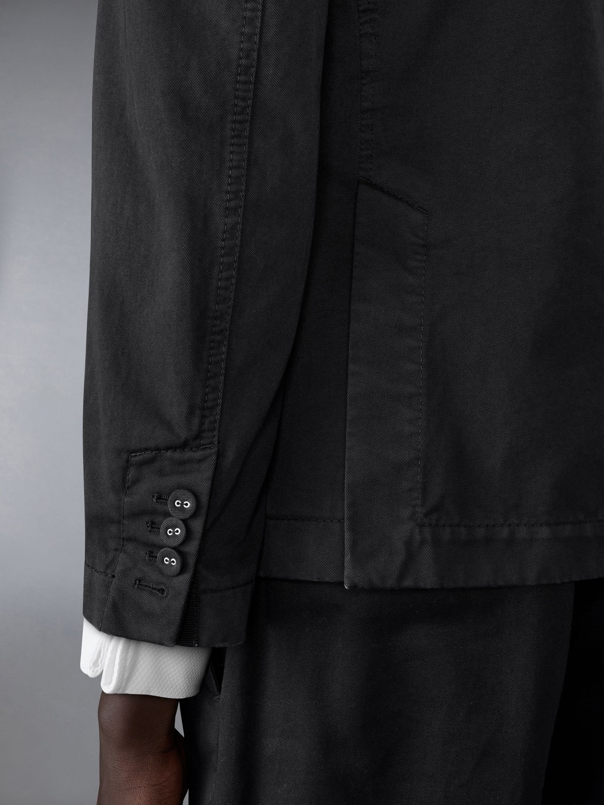 Cotton Twill Cutaway Jacket - 4