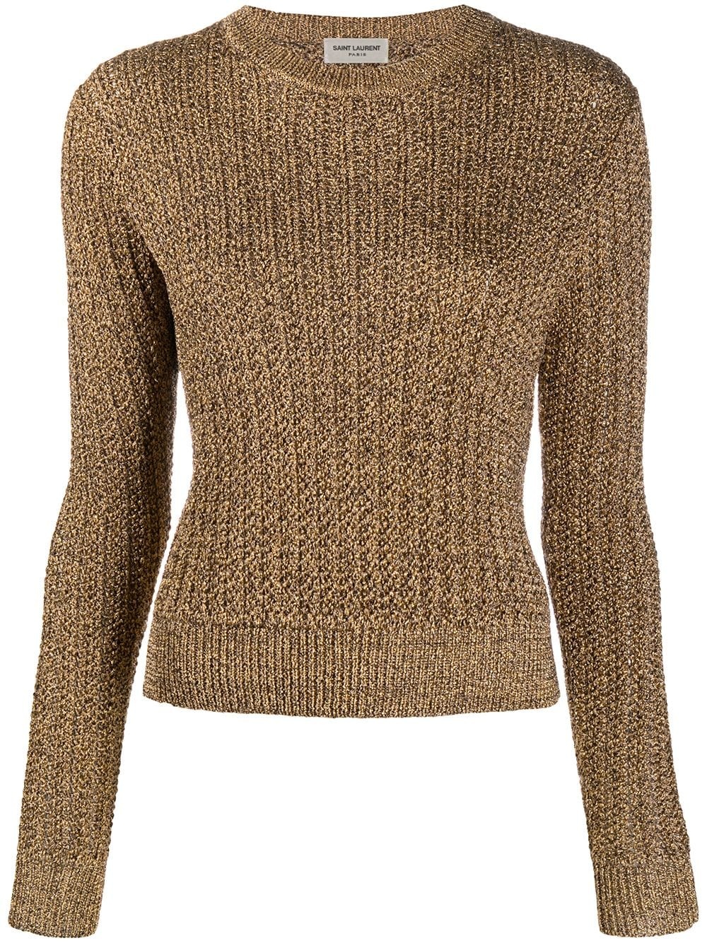 ribbed knit jumper  - 1