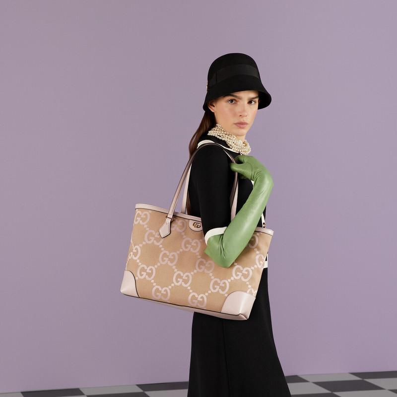 GUCCI Ophidia jumbo GG medium tote outlook