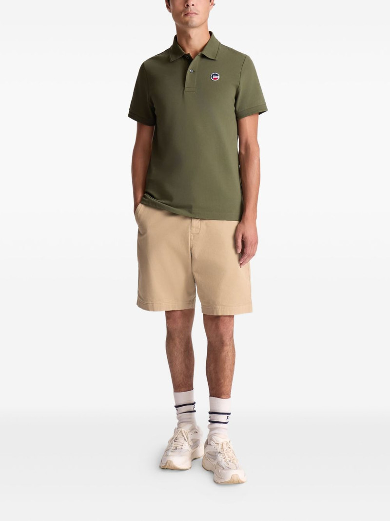 Fusalp pique-cotton polo shirt outlook