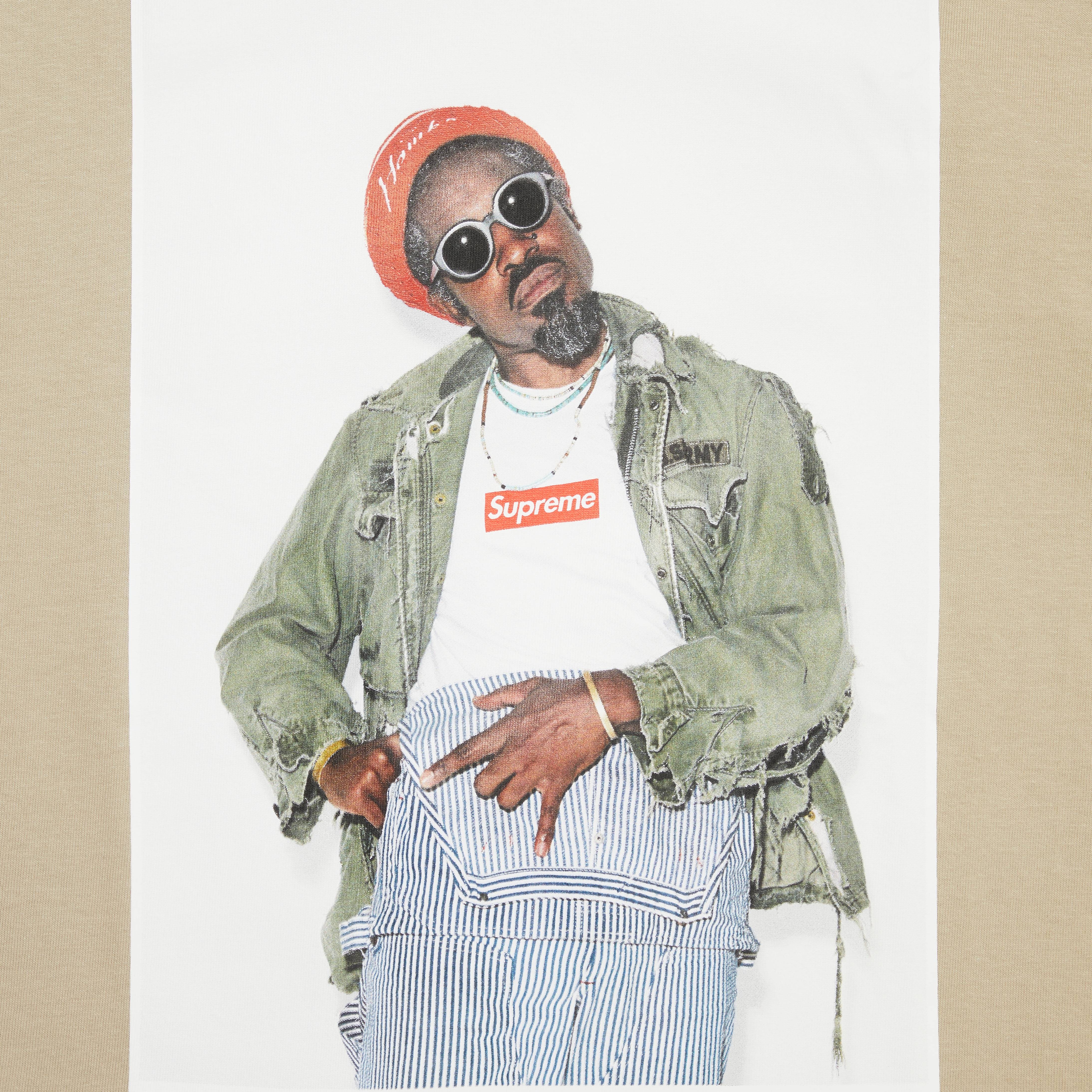 Supreme André 3000 Tee 'Stone' - 3